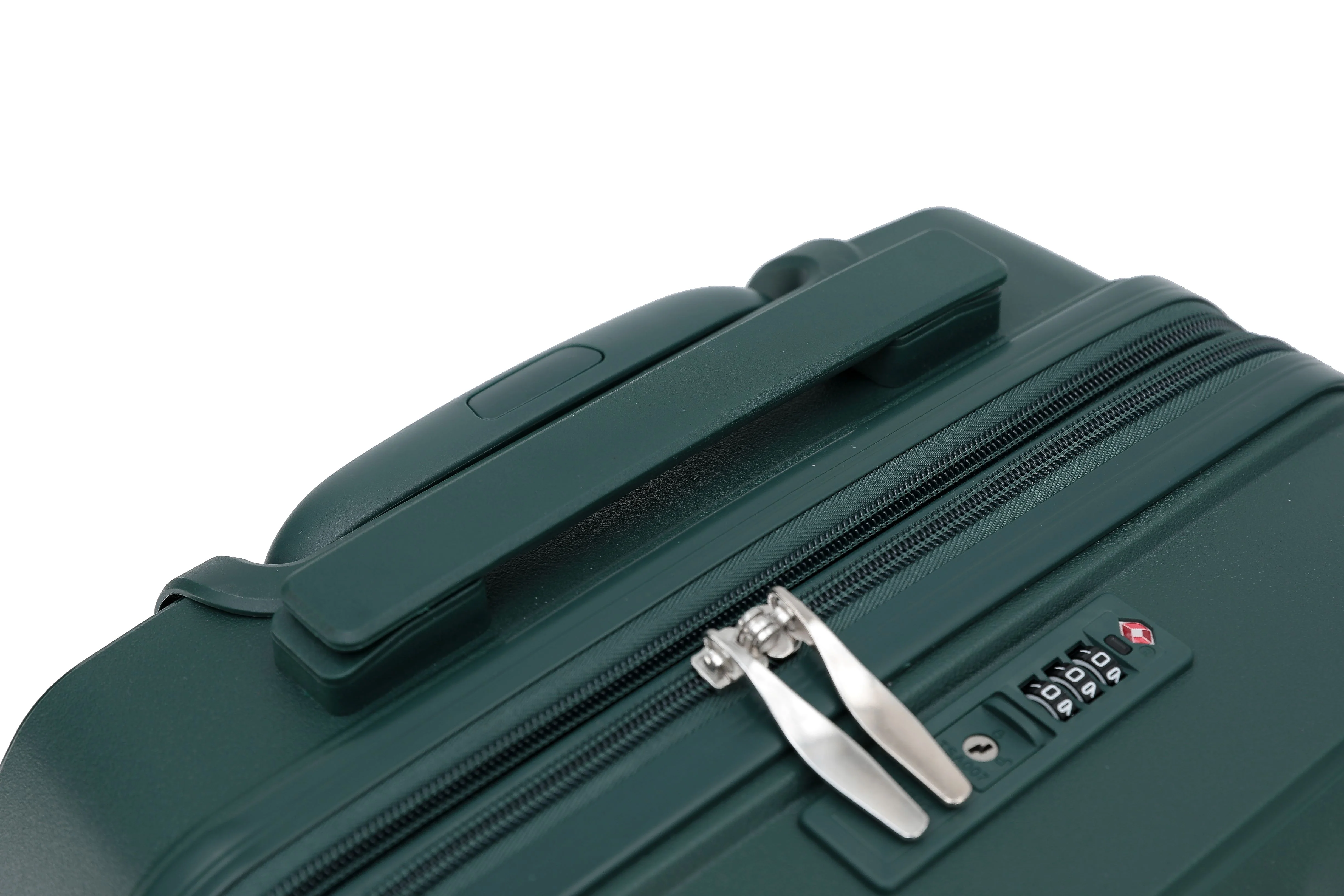 New Zealand Luggage Co Hauraki Collection 76cm Polypropylene trolley case NZ004A-Petrel Green - Image 5