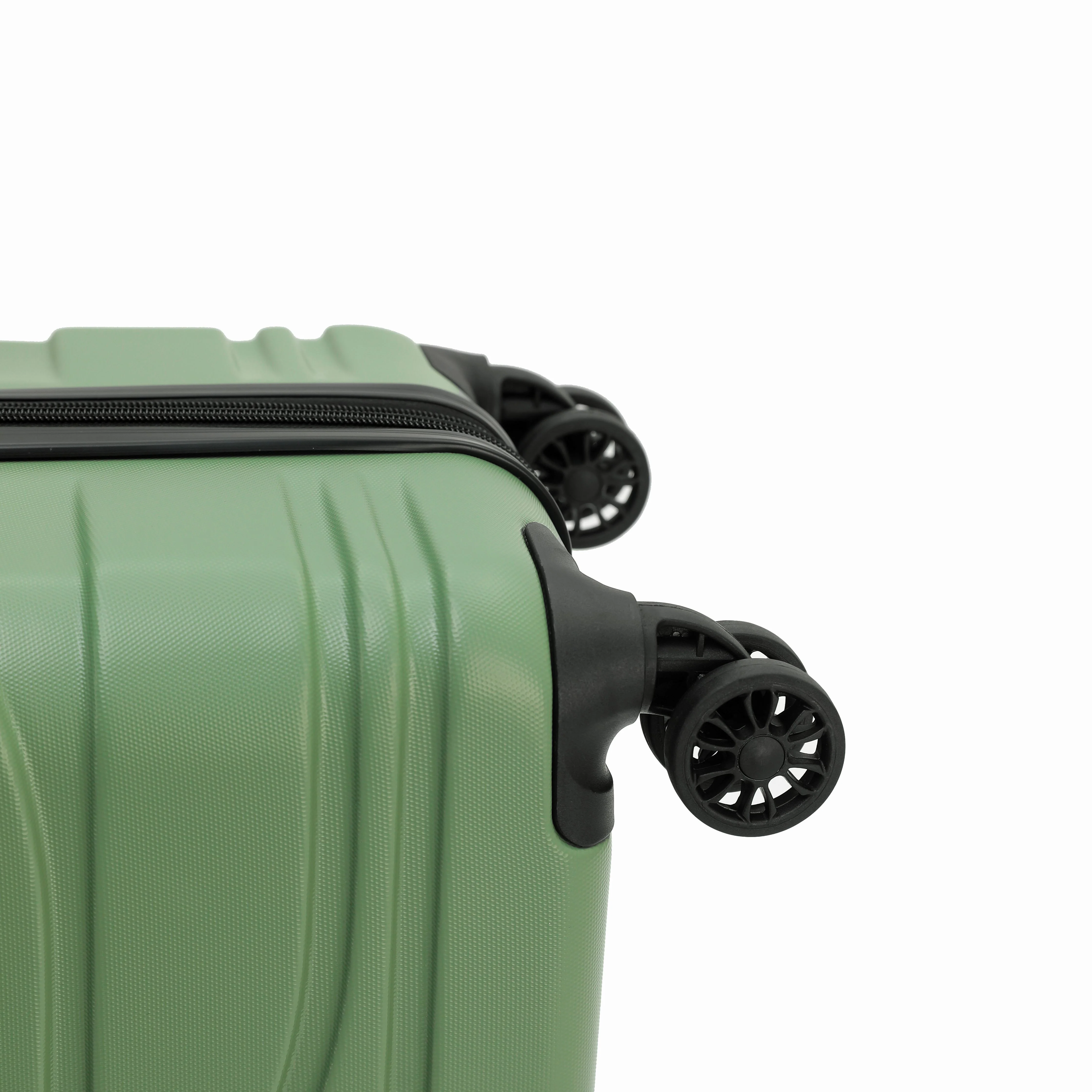 New Zealand Luggage Co Franz Josef Collection Full-Set 77cm/67cm/55cm SS604-Oil Green - Image 4