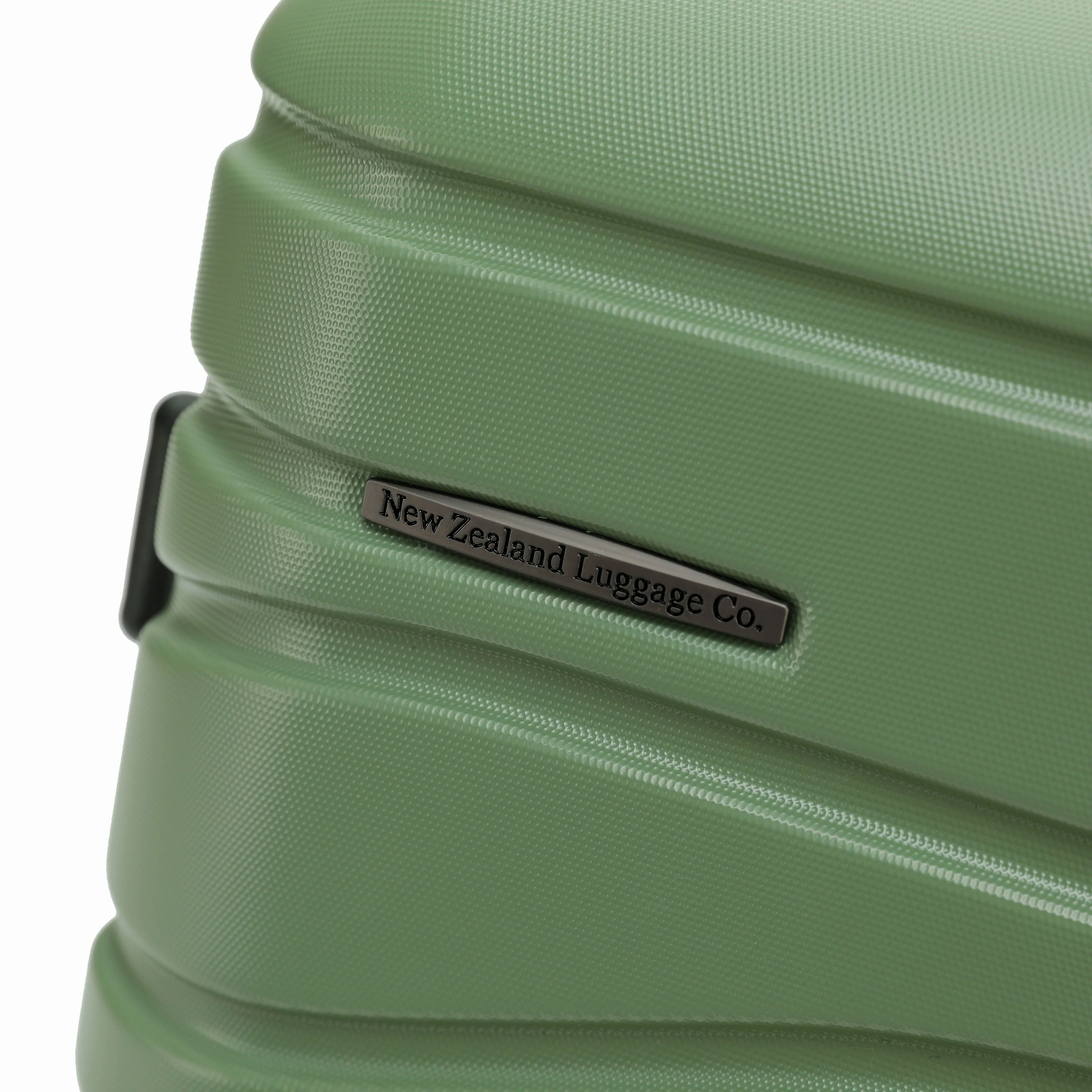 New Zealand Luggage Franz Josef Collection Hard side Trolley set 77cm/67cm SS604-Oil Green - Image 3
