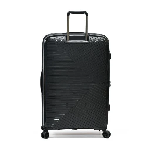 Tosca Space-X Collection 76cm luxury polypropylene top lid-front opening trolley luggage TCA100A Black - Image 5