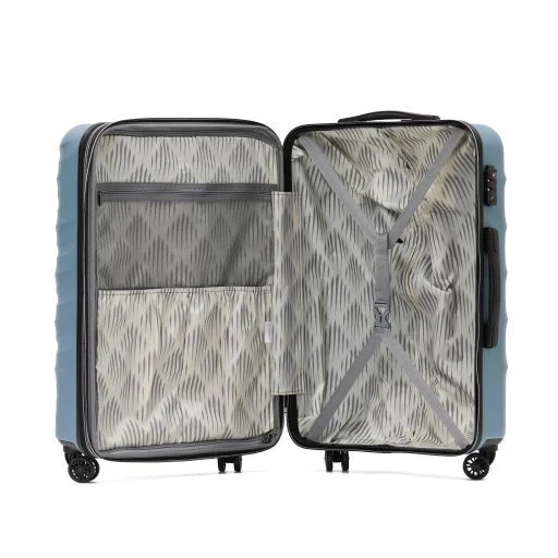 Tosca Interstellar - Carry On 53cm Hard side Polycarbonate Small Trolley TCA140C Ocean Blue - Image 3