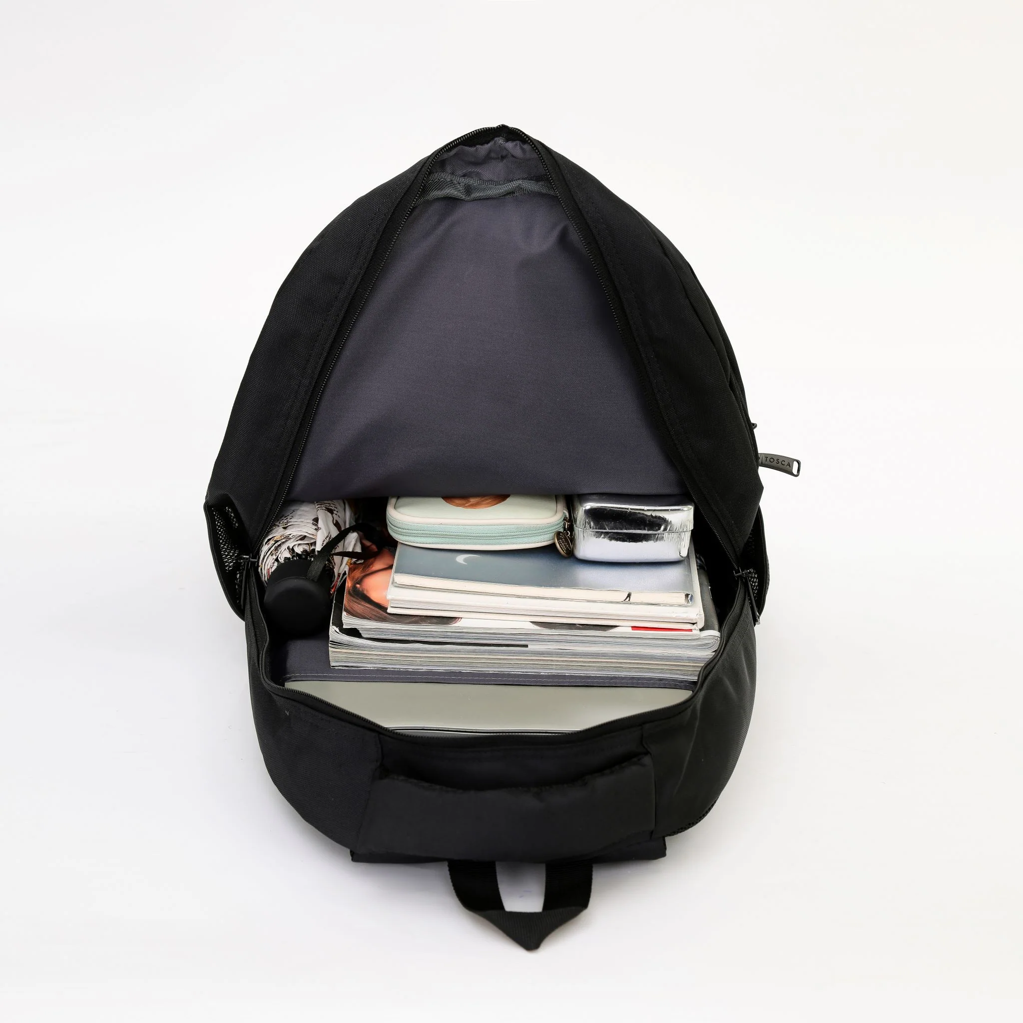 Tosca 48cm-H College Backpack TCA936 - Black - Image 3