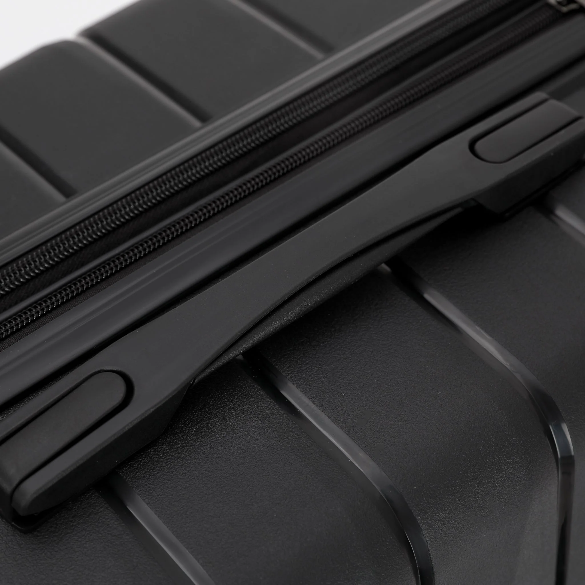 The New Zealand Luggage Co Pilot Collection Polypropylene Trolley Cases 76/66/55cm NZ005-Full Set Black - Image 8