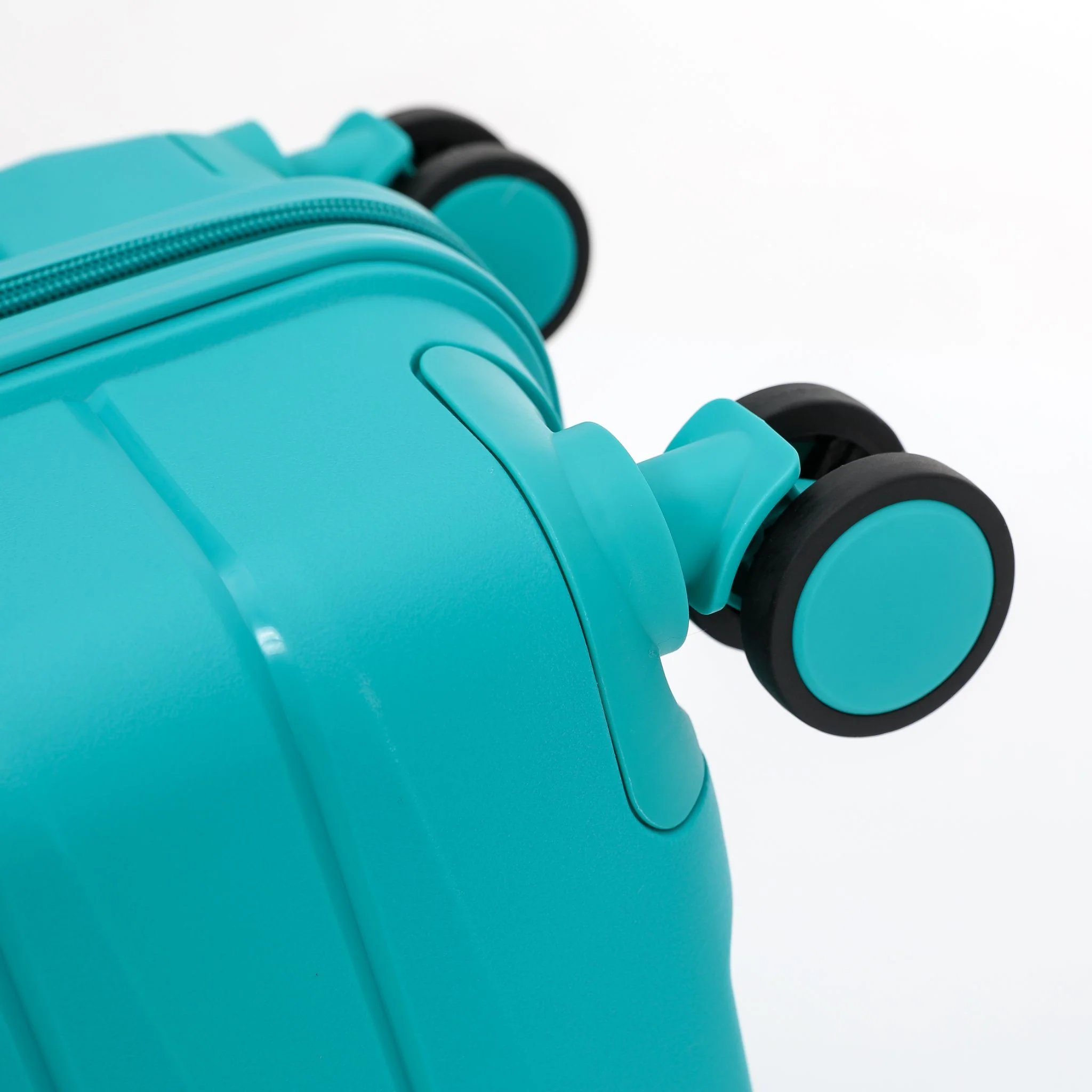 The New Zealand Luggage Co Pilot Collection Polypropylene Trolley Cases 76/66/55cm NZ005-Full Set Teal - Image 10