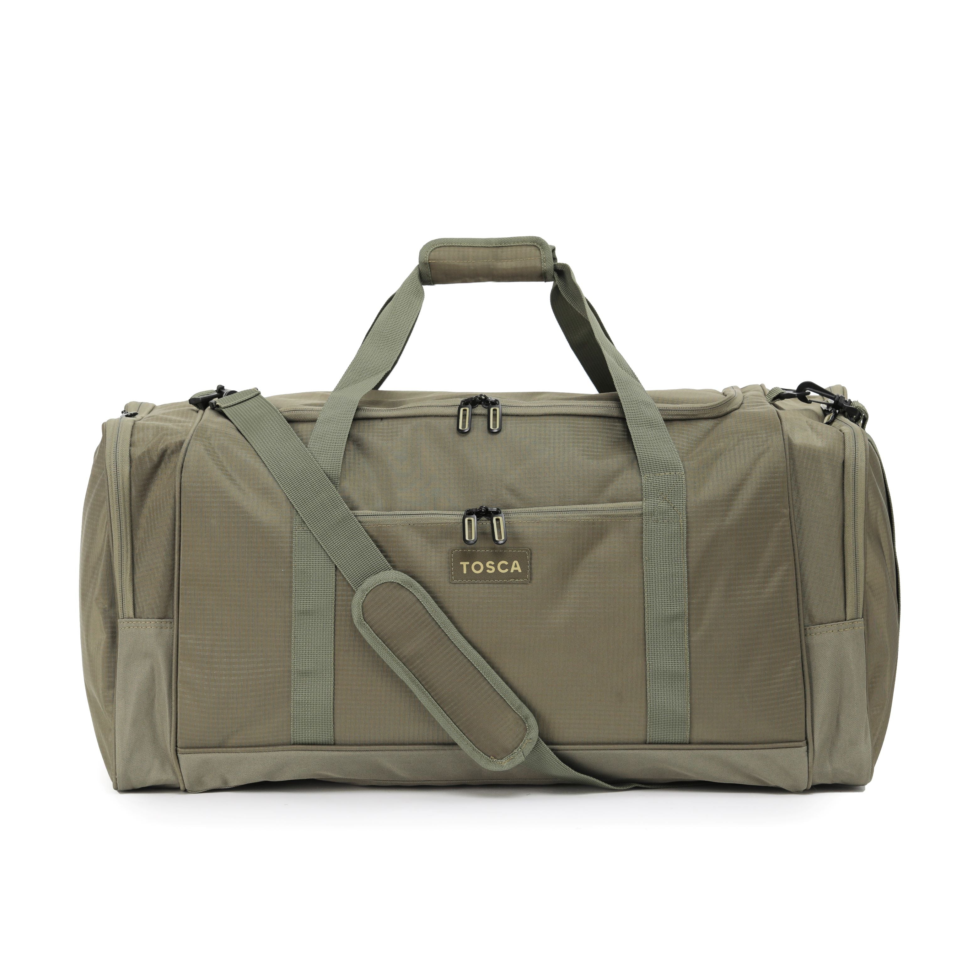 Tosca 53cm-long Sports Travel Tote Bag Carry-on approved TCA798S-Khaki-Sand