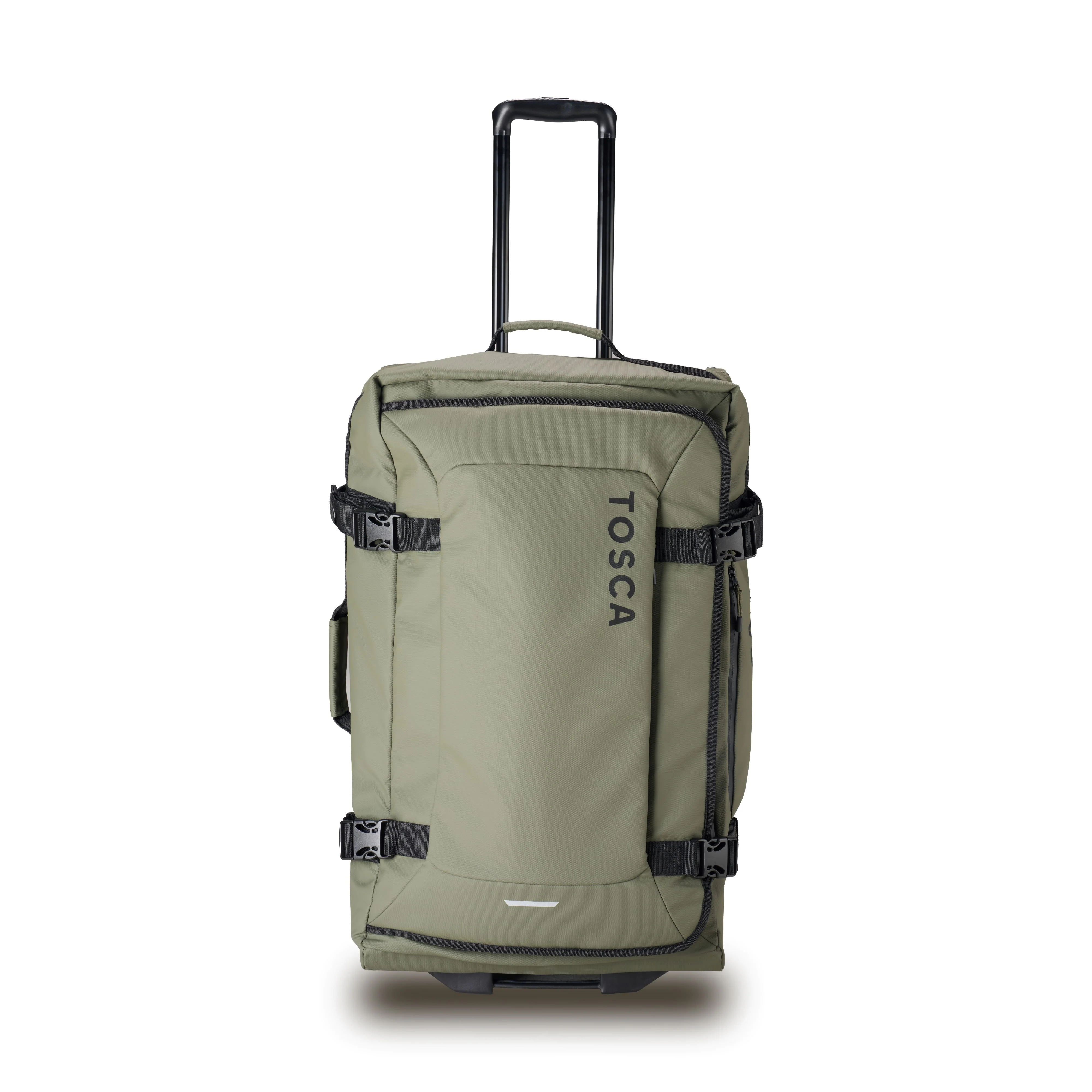 Tosca Delta Collection 2-Wheel Stand up Travel Bags 2-Pce Set 70cm TCA970-70cm Khaki - Image 5