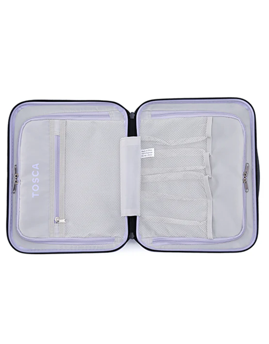 Tosca Interstellar Collection polycarbonate travel Beauty case TCA141BC-Lavender - Image 3