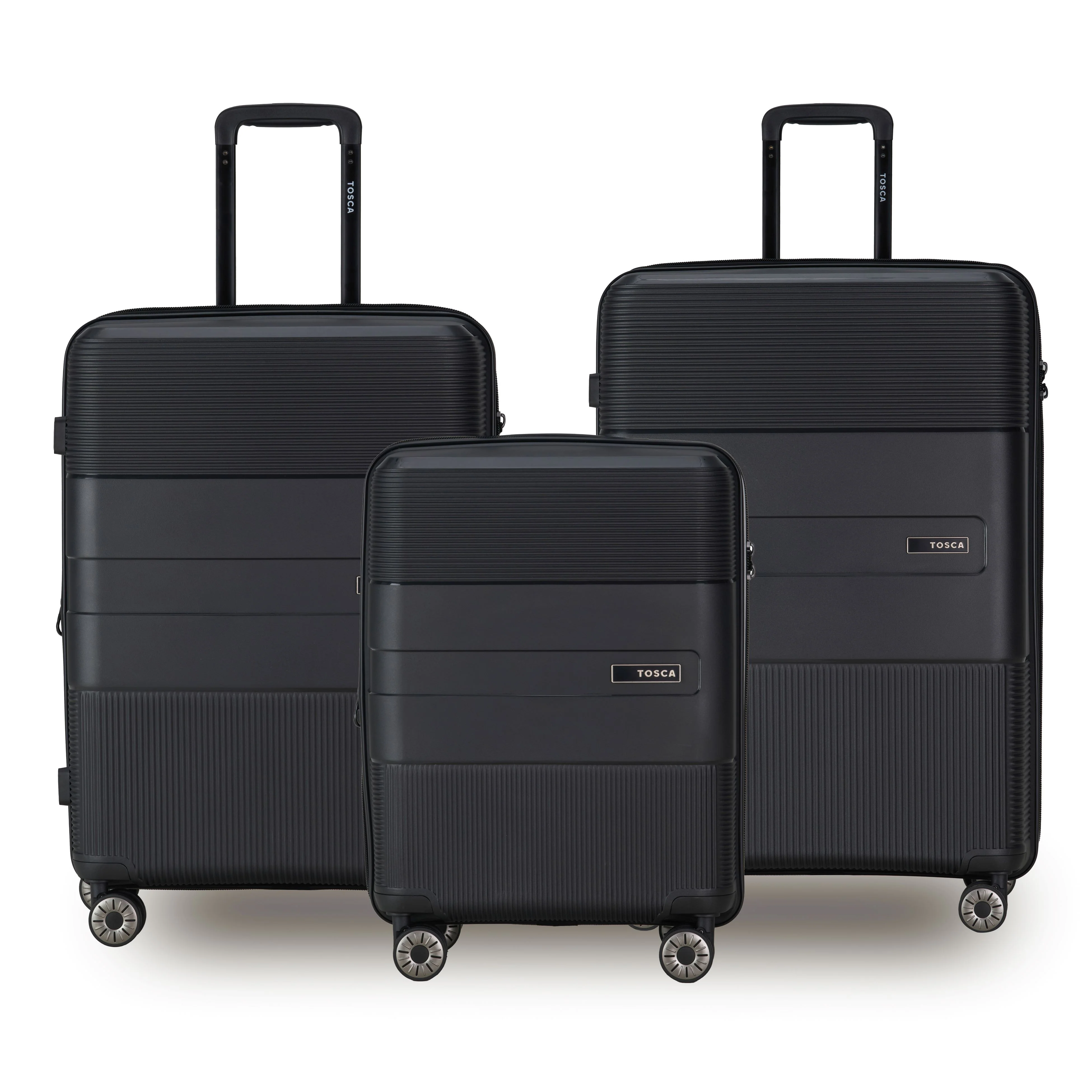 Tosca Orion Collection 65cm-H Polypropylene Hard Side Trolley case TCA827B-Black - Image 5
