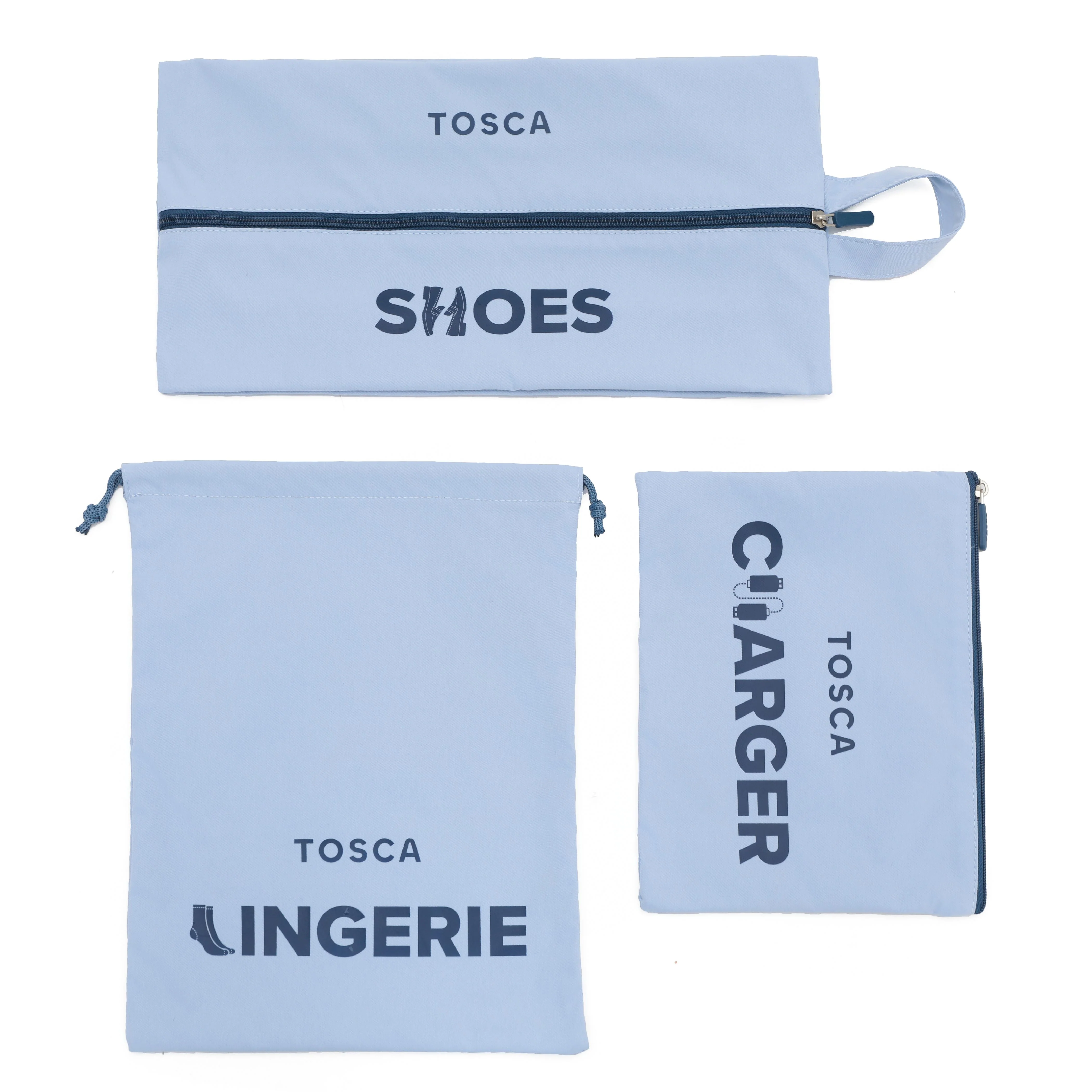 Tosca Packing Organizer Full-Set of 6 TCA801-Blue - Image 3
