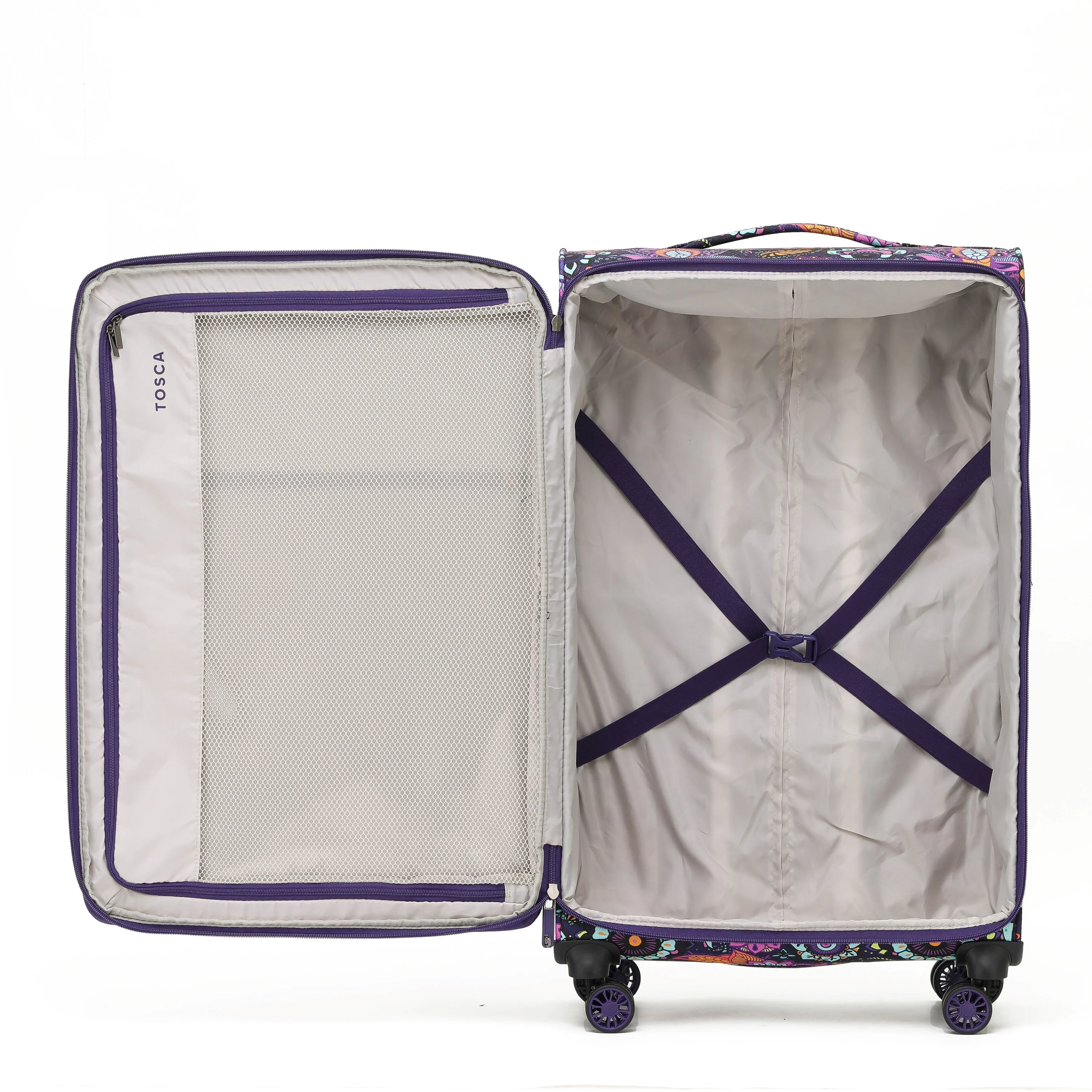 Tosca So-Lite 4.0 Collection Full-Set of Trolleys 79cm/67cm/54cm AIR5055-Paisley - Image 3