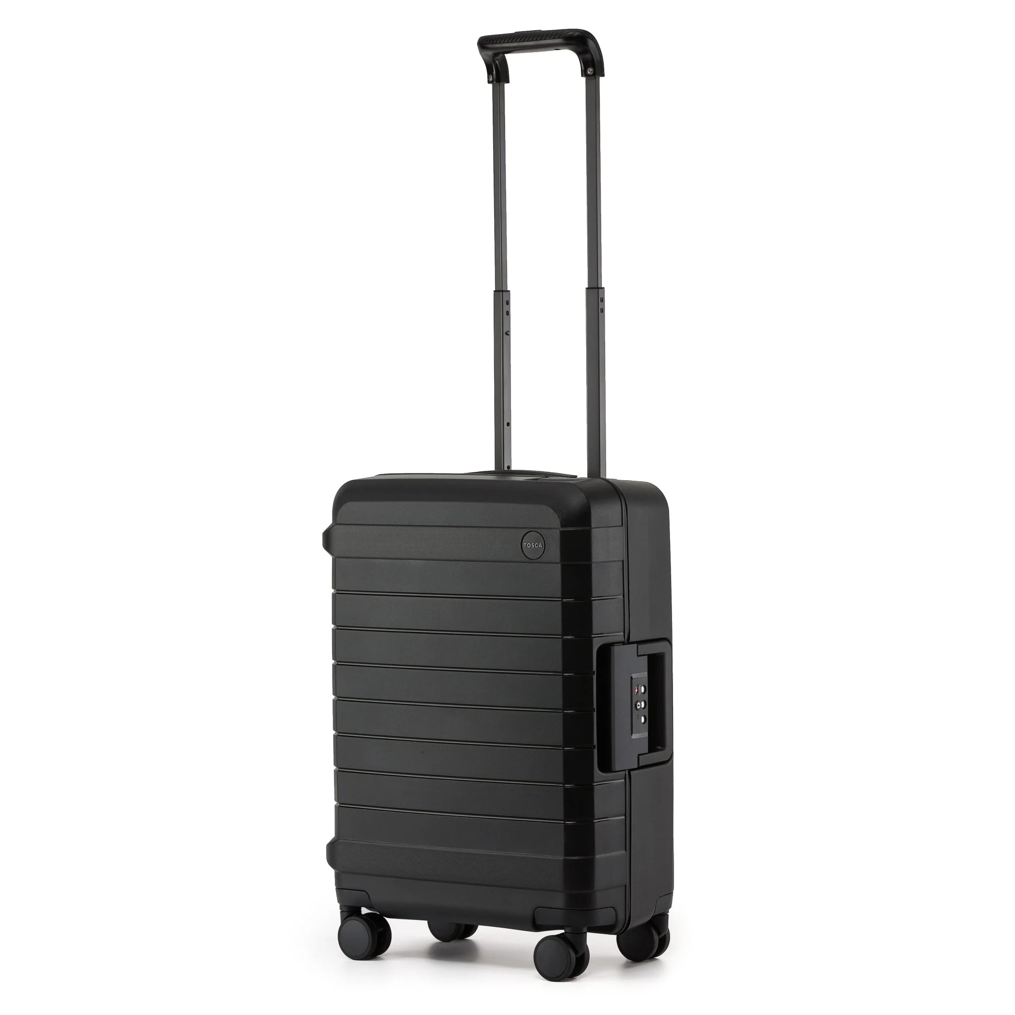 Tosca Vault Collection Polypropylene 54cm Clamp Style Carry-on Luggage TCA219C-Black