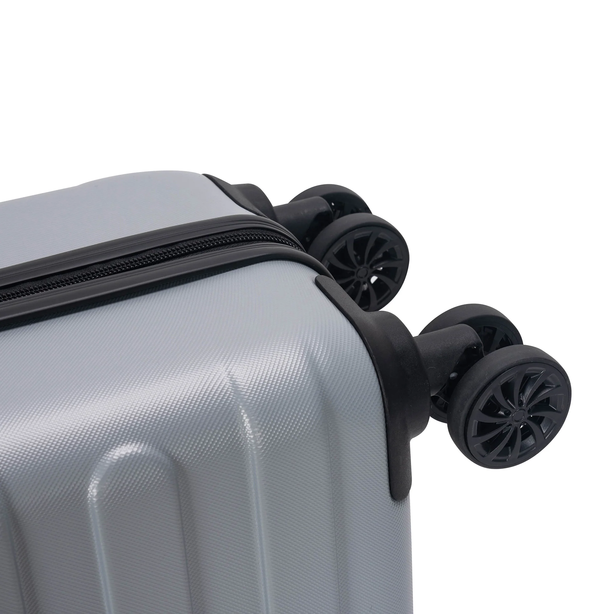 Travel-Lite Rome Collection 57cm-H hard side Carry on trolley case TL-57 Silver - Image 6